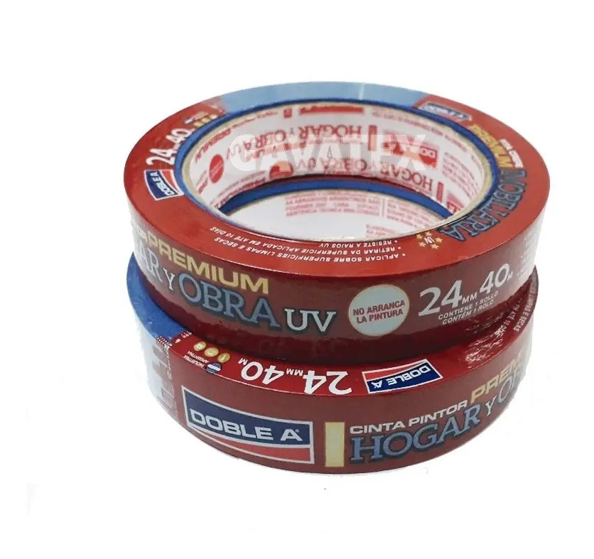 CINTA DE PAPEL AZUL 24MM. 40MTS. A.A.