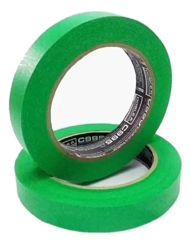 CINTA DE PAPEL VERDE 18MM. 40MTS. A.A. AUTOMOTOR